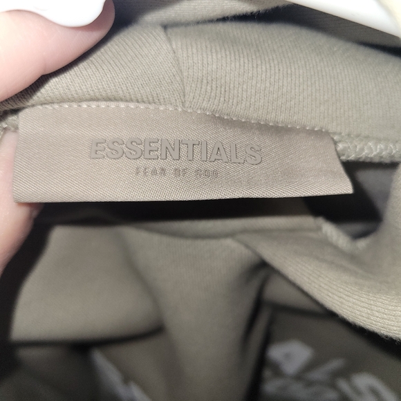 Essentials Fear Of God Hoodie Smoke XXL - Picture 3 of 4